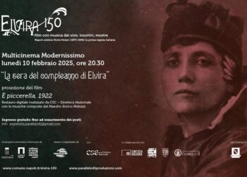 Napoli rende omaggio a Elvira Notari la prima donna regista del cinema italiano