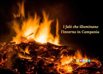 I falò che illuminano l’inverno in Campania
