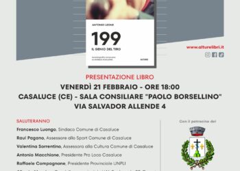 A Casaluce la presentazione del libro “199 – Il genio del tiro” dedicato ad Angelo Scalzone