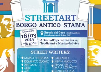 Castellammare, evento Street Art in Strada del Gesù