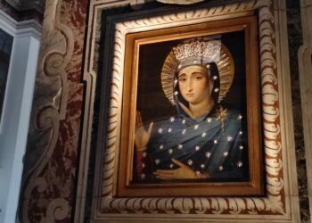 Napoli, la Madonna della Vittoria nella Chiesa di Santa Maria della Mercede