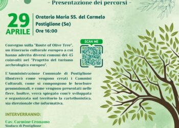 Postiglione celebra la Via degli Ulivi, il percorso culturale e turistico europeo