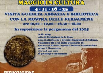 Abbazia SS. Trinità di Cava de’ Tirreni: apertura straordinaria con visite guidate 
