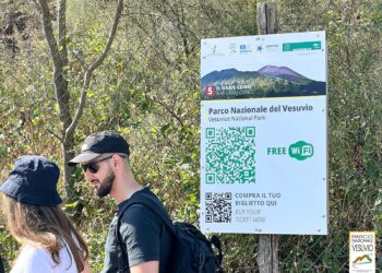 Parco del Vesuvio, la rete wifi arriva al cratere
