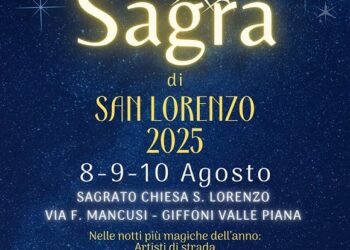 A Giffoni Valle Piana la Sagra di San Lorenzo