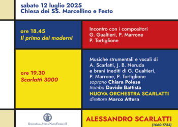 Napoli. Concerto “Scarlatti 3000”, appuntamento il 12 luglio