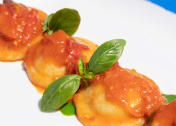 Nonna Gemma e il suo raviolo caprese