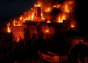 La Battaglia di Sarno: rievocazione storica con il suggestivo incendio di Terravecchia