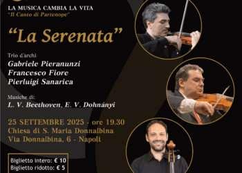  Napoli un trio d’archi straordinario per “Il Canto di Partenope”