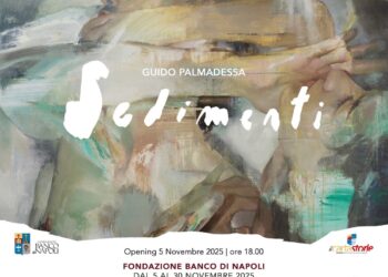 La mostra «Sedimenti» di Guido Palmadessa a Napoli, negli spazi di Palazzo Ricca 