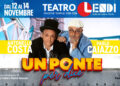 Sant’Arpino. Paolo Caiazzo e Antonello Costa al teatro Lendi con “Un ponte per due”