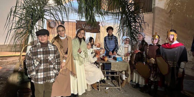 Succivo. Grande successo per il Presepe Vivente dell’istituto “De Amicis”