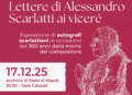 Napoli. Lettere di Alessandro Scarlatti ai Vicerè