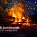 I falò di Sant’Antonio Abate in Campania