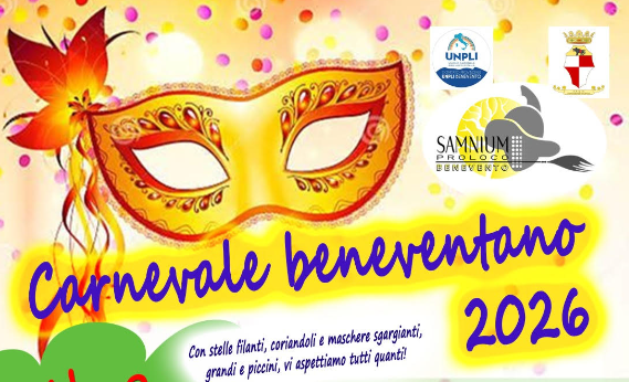 Benevento. Il carnevale colora la città: una tradizione che attraversa il tempo