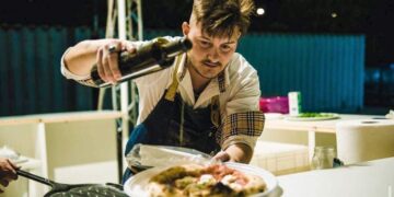 Pizza Primavera Tricolore: la nuova creazione di Dario Viscardi per il Festival di Sanremo