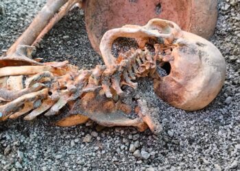 Pompei, nuovi ritrovamenti nella necropoli di Porta Stabia: ricostruzione con l’IA