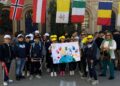 Pompei, studenti in marcia per la pace: ‘Vogliamo un mondo senza conflitti’
