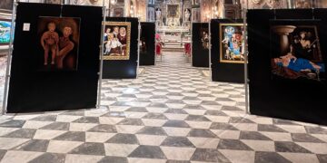 “Lei nella mia anima”: la mostra di Zoino & Zoino illumina la Chiesa di Santa Maria di Portosalvo