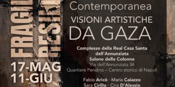 L’arte come ponte di pace: al Complesso dell’Annunziata arriva la mostra “Fragilità e Resistenza: l’arte racconta Gaza”