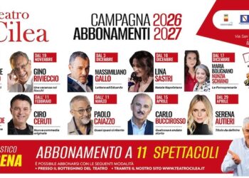 Napoli. Il cartellone 2026/2027 del Teatro Cilea