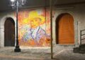 Altavilla Silentina, un nuovo omaggio a Van Gogh firmato Fernando Mangone: l’arte illumina Piazza Umberto I
