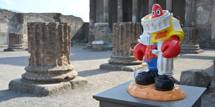 Pompei, dalle rovine antiche alle icone pop: al Parco Archeologico le opere di Philip Colbert
