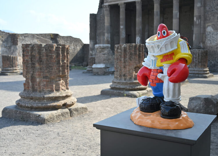 Pompei, dalle rovine antiche alle icone pop: al Parco Archeologico le opere di Philip Colbert