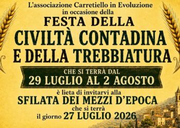 Carretiello di Roccadaspide. Torna la Festa della Civiltà Contadina e della Trebbiatura