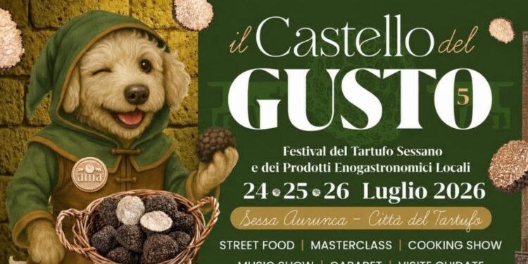 A Sessa Aurunca la V^ edizione del Castello del Gusto