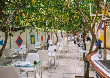 Maiori. Ristorante Pineta 1903, un’antica limonaia restaurata
