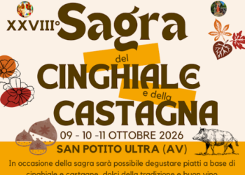 San Potito Ultra. Torna la Sagra del Cinghiale e della Castagna