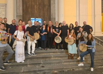 Boscoreale. La tammorra incontra il vino