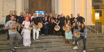 Boscoreale. La tammorra incontra il vino