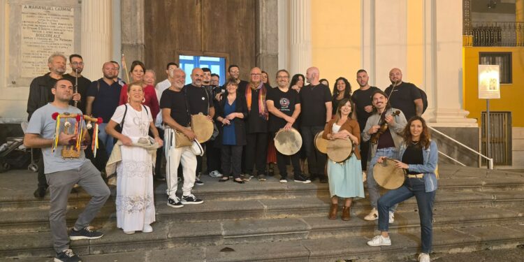 Boscoreale. La tammorra incontra il vino
