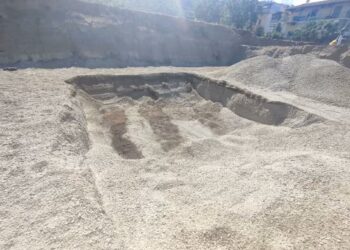 Sant’Antonio Abate: le tracce dell’aia di un’antica villa rustica di epoca romana